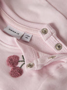 NAME IT Fairy Light Sweat Cradle Pink detail view