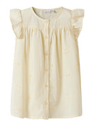 NAME IT Finas Dress Pear Sorbet detail view