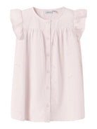 NAME IT Finas Dress Cradle Pink model front view