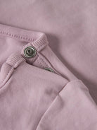 NAME IT Vubie Long Sleeve Top - Cloud Dancer/Dawn Pink/Swamp Swamp full front view