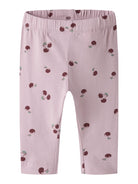 NAME IT Vuvivian Legging Dawn Pink front view