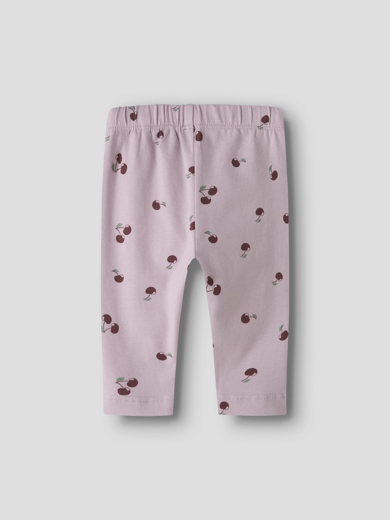 Newborn Vuvivian Legging-Dawn Pink-Back View