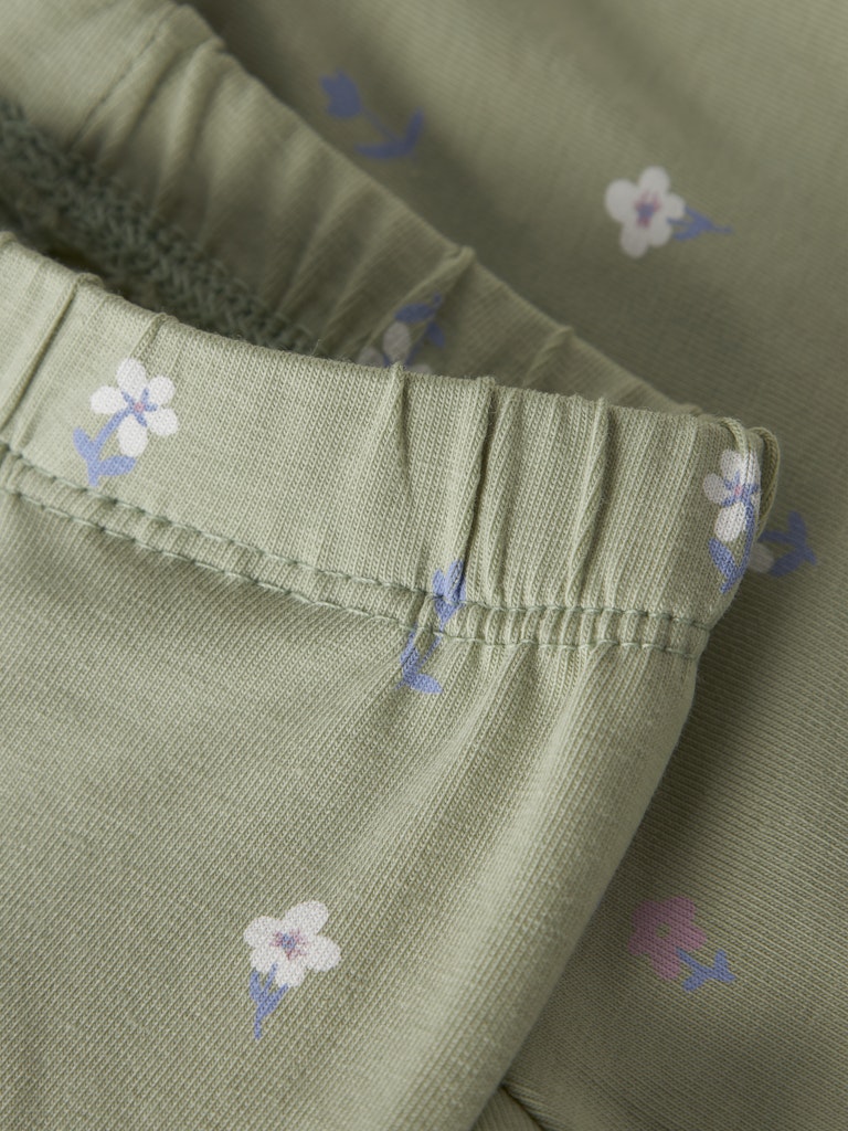 NAME IT Vuvivian Legging Lavender Violet flat front view