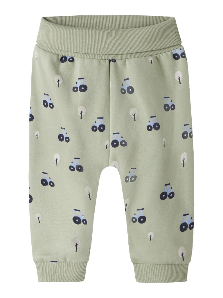 Boys Vimmer Sweat Pant-Swamp- Front View