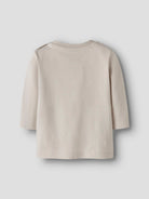 NAME IT Vobbi Long Sleeve Top CLOUD DANCER side view