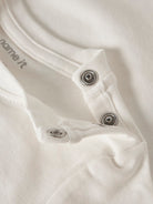 NAME IT Vobbi Long Sleeve Top CLOUD DANCER full front view