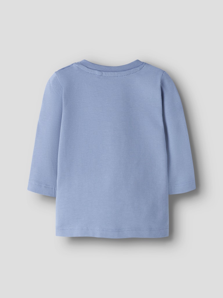 Boys Vobbi Long Sleeve Top-Endless Sky-Back View