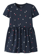 NAME IT Filla Short Sleeve Dress Tender Touch model front view