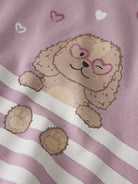 NAME IT Valona Long Sleeve Long Sweat Dawn Pink detail view