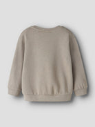 NAME IT Vallen Long Sleeve Sweat Vintage Khaki back view