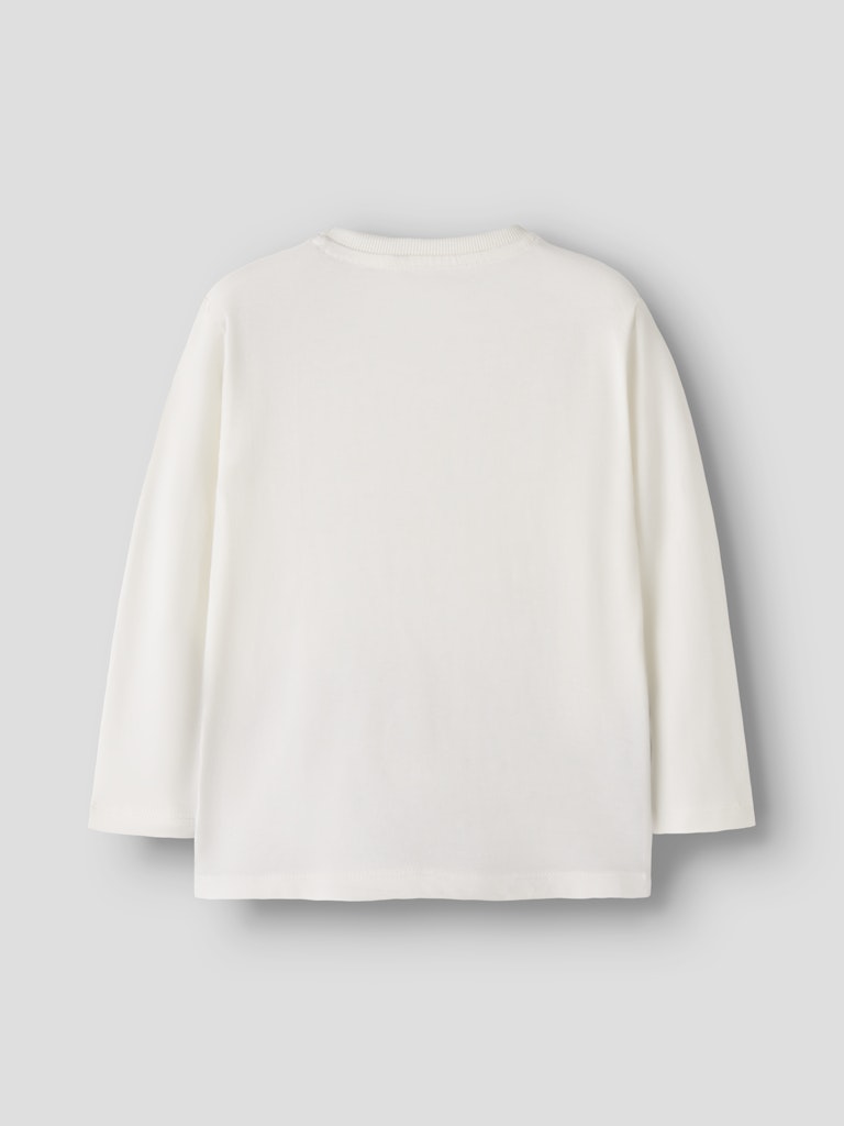 Cream long sleeve top