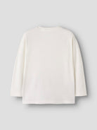 Cream long sleeve top