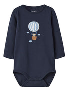NAME IT Bent Long Sleeve Body - Navy Blazer Navy Blazer front view