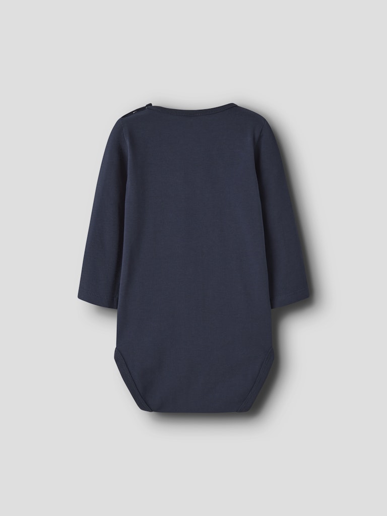 Newborn Bent Long Sleeve Body - Navy Blazer-Back View