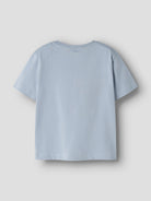 NAME IT Vanyo Short Sleeve T-Shirt Blue Fog Dino Skate back view