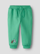 NAME IT Dakkian Sweat Pant Green Spruce front view