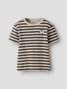 NAME IT Friko T-Shirt Delicioso Chateau Gray front view