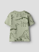 NAME IT Hino Swamp T-Shirt Swamp model front view