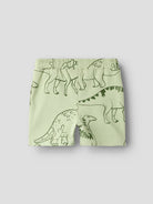 NAME IT Hino Sweat Shorts Swamp back view