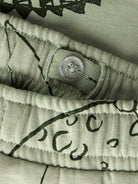 NAME IT Hino Sweat Shorts Swamp side view