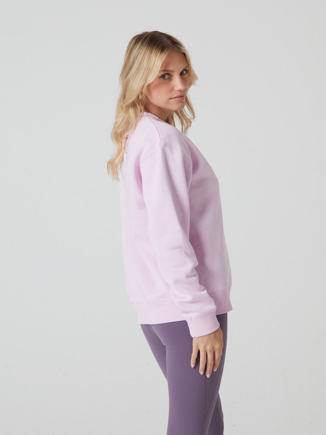 Ladies Nori Pink Quartz Sweatshirt-Other Side View