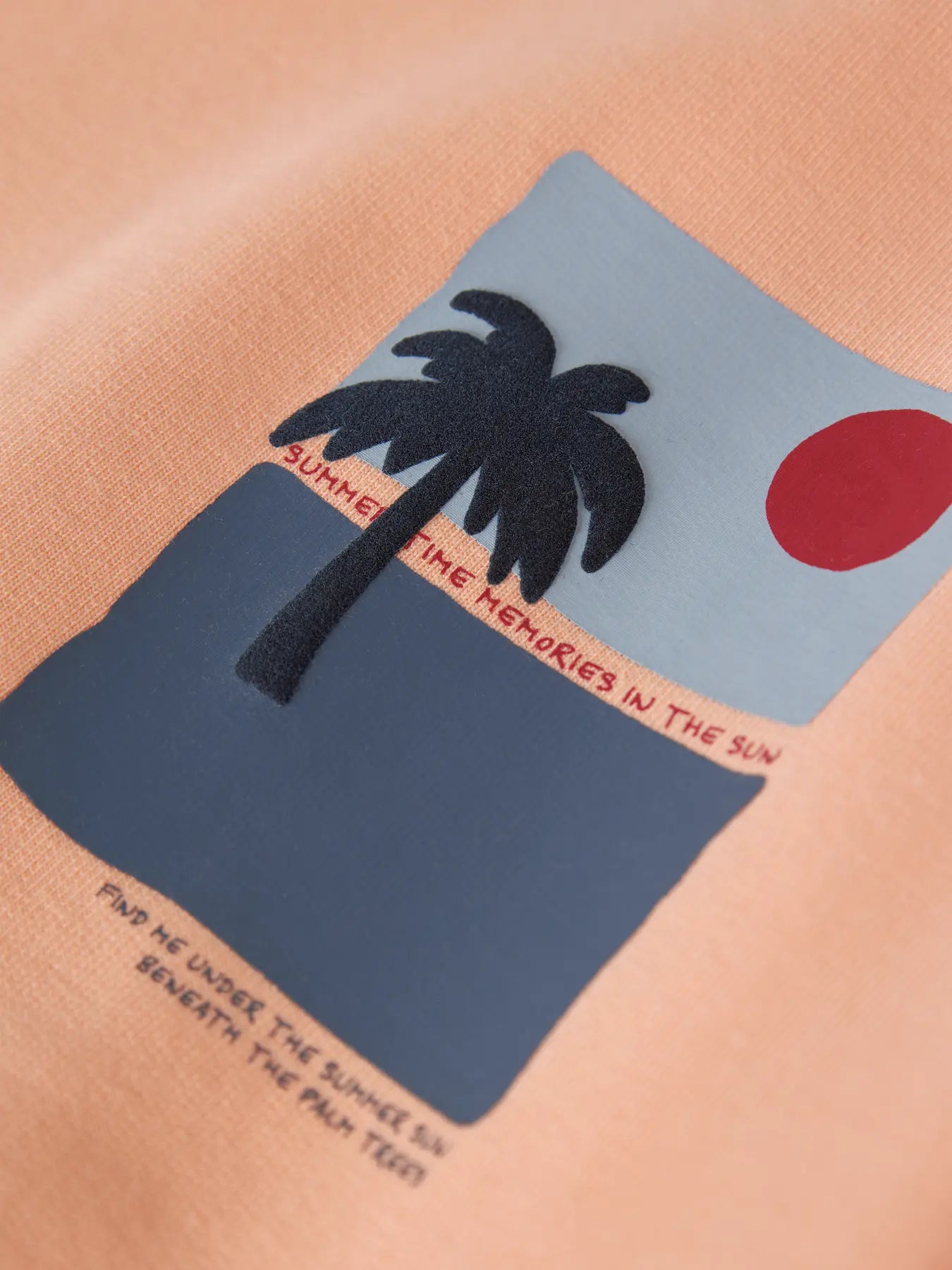 NAME IT Jale Sweatshirt Peach Fuzz alternate view