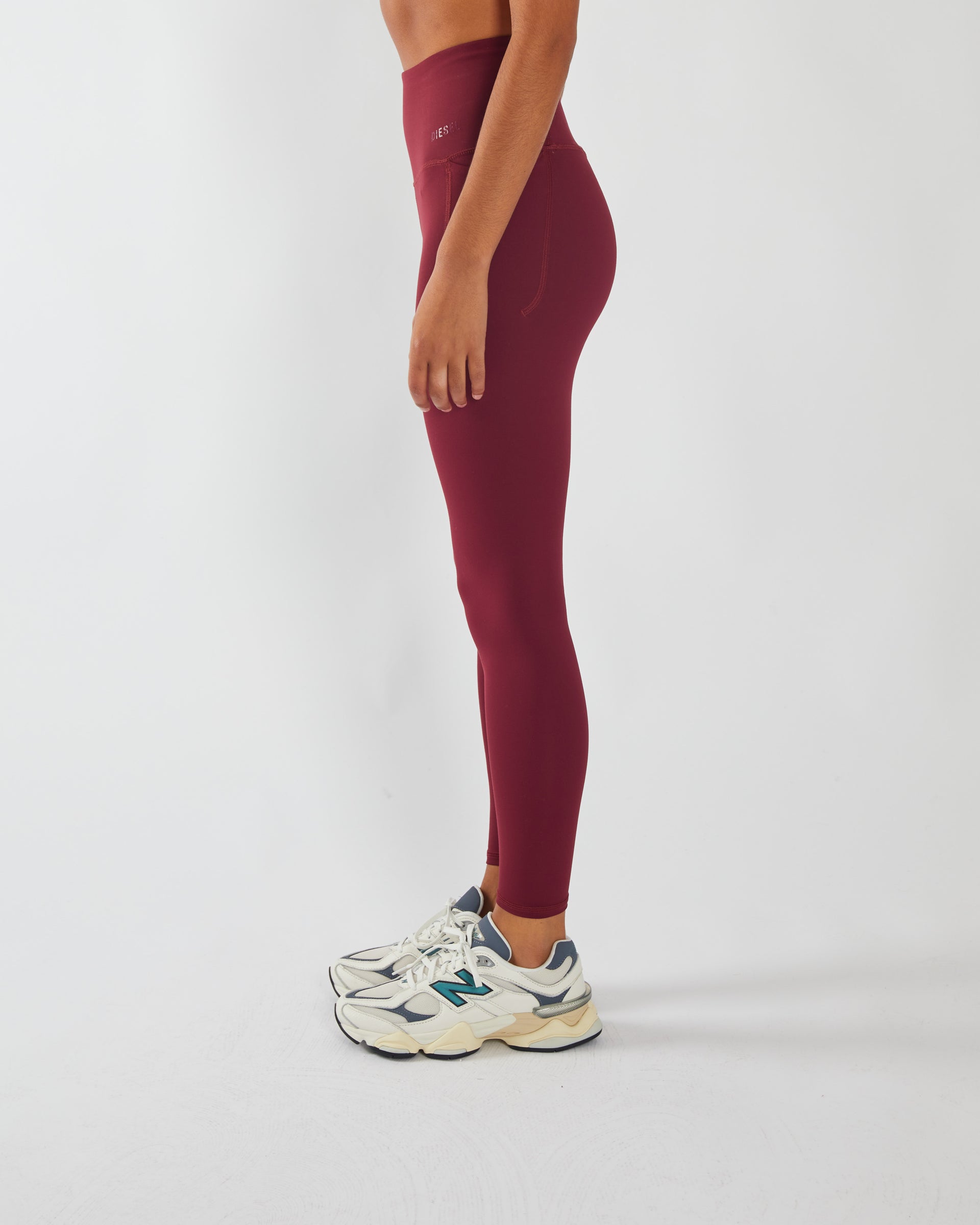 Ladies Odessa Ultra HR Pant - Cranberry Red-Side View