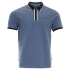 Kenrow Menswear Omar Denim Polo DENIM model front view