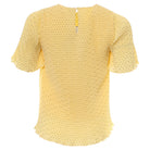 RANT & RAVE LADIES Onika Yellow Top Yellow back view