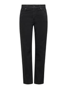 ONLY Emily Straight Leg Denim MA450-Black Denim BLACK DENIM front view