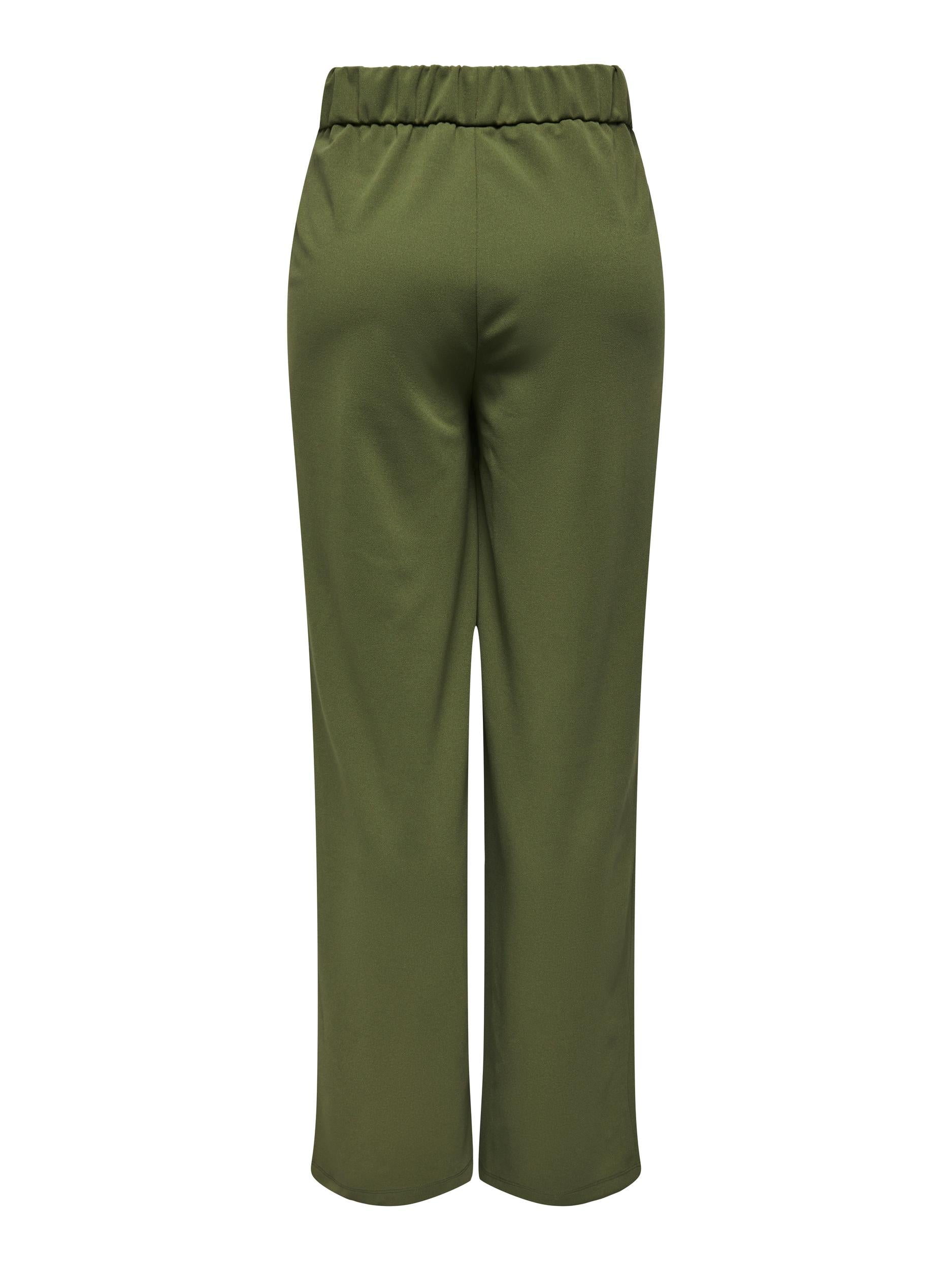 Sania Button Winter Moss Pant-Back view