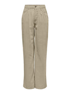 ONLY Laris Life Mid Waist Cashmere Pant Pure Cashmere front view