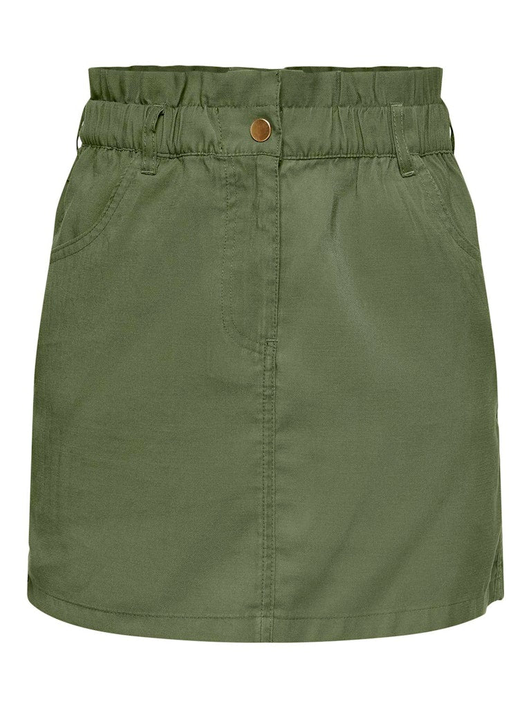 Ladies Ova Aris Life High Waist Cargo Skirt-Four Leaf Clover-Front View