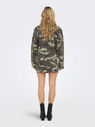 ONLY Margot Long Sleeve Cargo Jacket-Weathered Teak Weathered Teak detail view