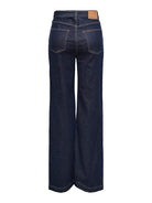 ONLY Hope High Waist Wide Denim Jeans 1288 DARK BLUE DENIM alternate view