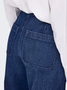 Back pocket detail on Madison denim jeans