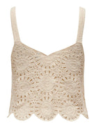 ONLY Yvonne Sleeveless Strap Top-Birch Birch detail view