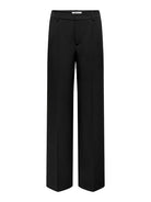 ONLY Berry Life High Waist Wide Trousers Black back view