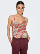 ONLY Palina Life Singlet-Baked Apple Baked Apple front view