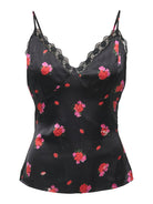 ONLY Lorelai Camisole Top-Black Black front view