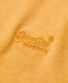SUPERDRY Essential Logo Emb Tee-Ochre Yellow Marl Ochre Yellow Marl detail view