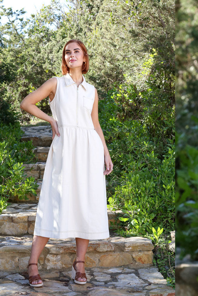 Rant & Rave Rant and Rave Philly Ecru Dress, product view