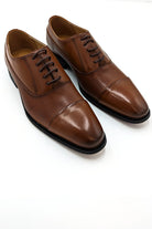 Goor Oxford Toe Cap Tan Tie Shoe TAN detail view