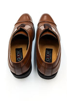 Goor Oxford Toe Cap Tan Tie Shoe TAN back view