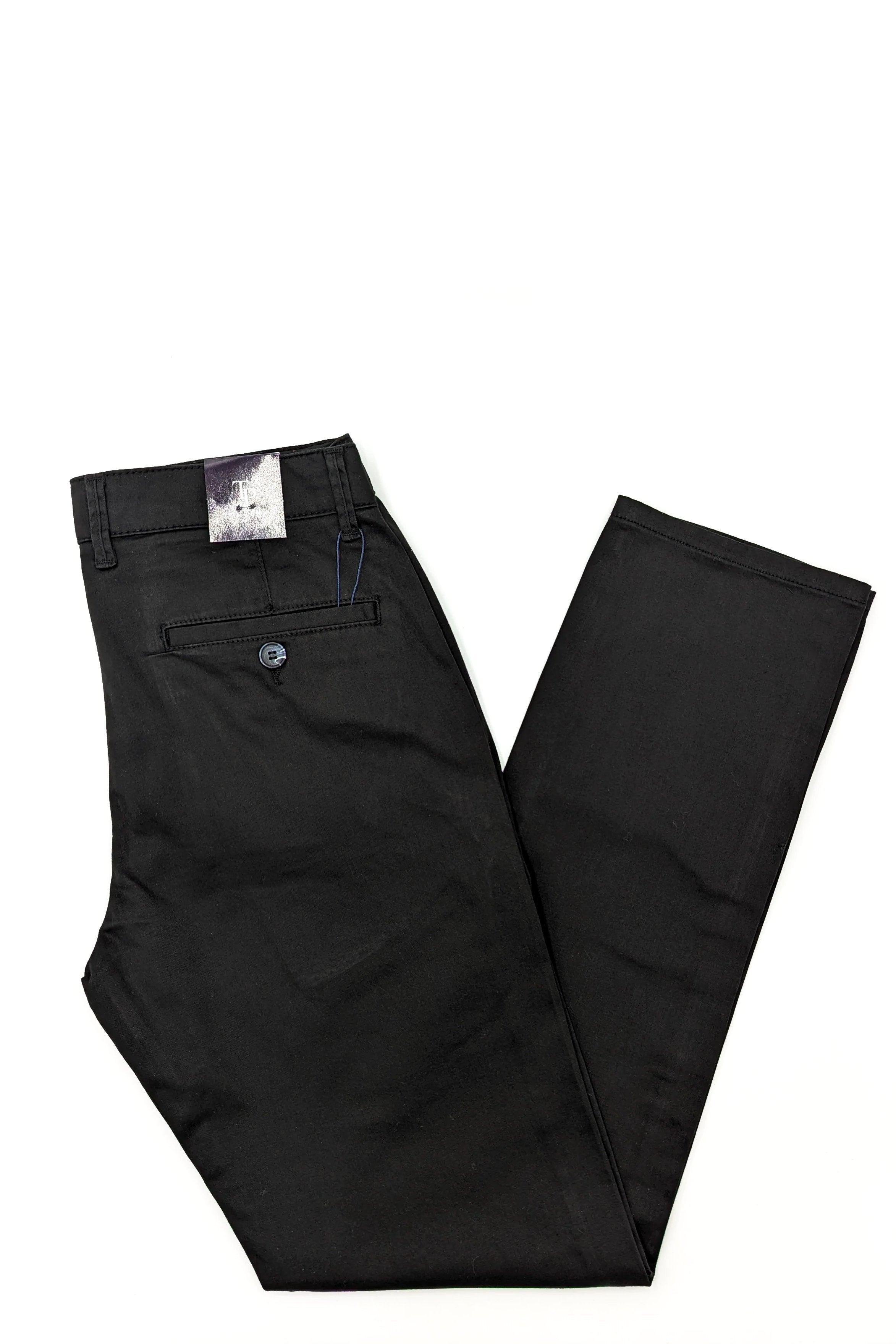 tom penn Tom Penn Tapered Fit Black Chino Black front view