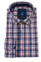 Victor Long Sleeve Wine Shirt
