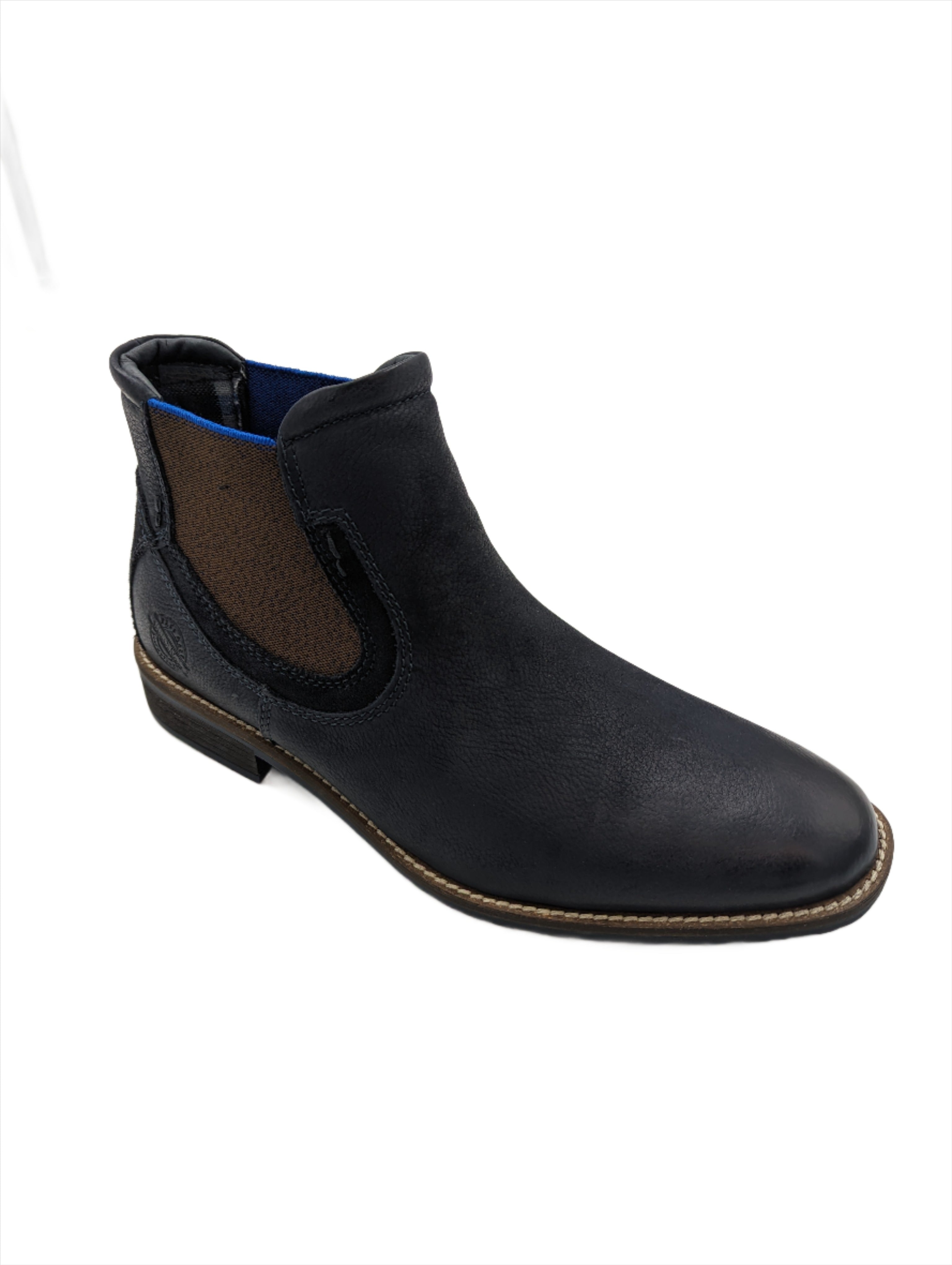 Santos Navy Chelsea Boot-Side view