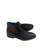 Dubarry Santos Navy Chelsea Boot Navy model front view
