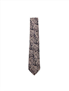 Zazzi Men's Paisley Tie - Dusk Dusk front view