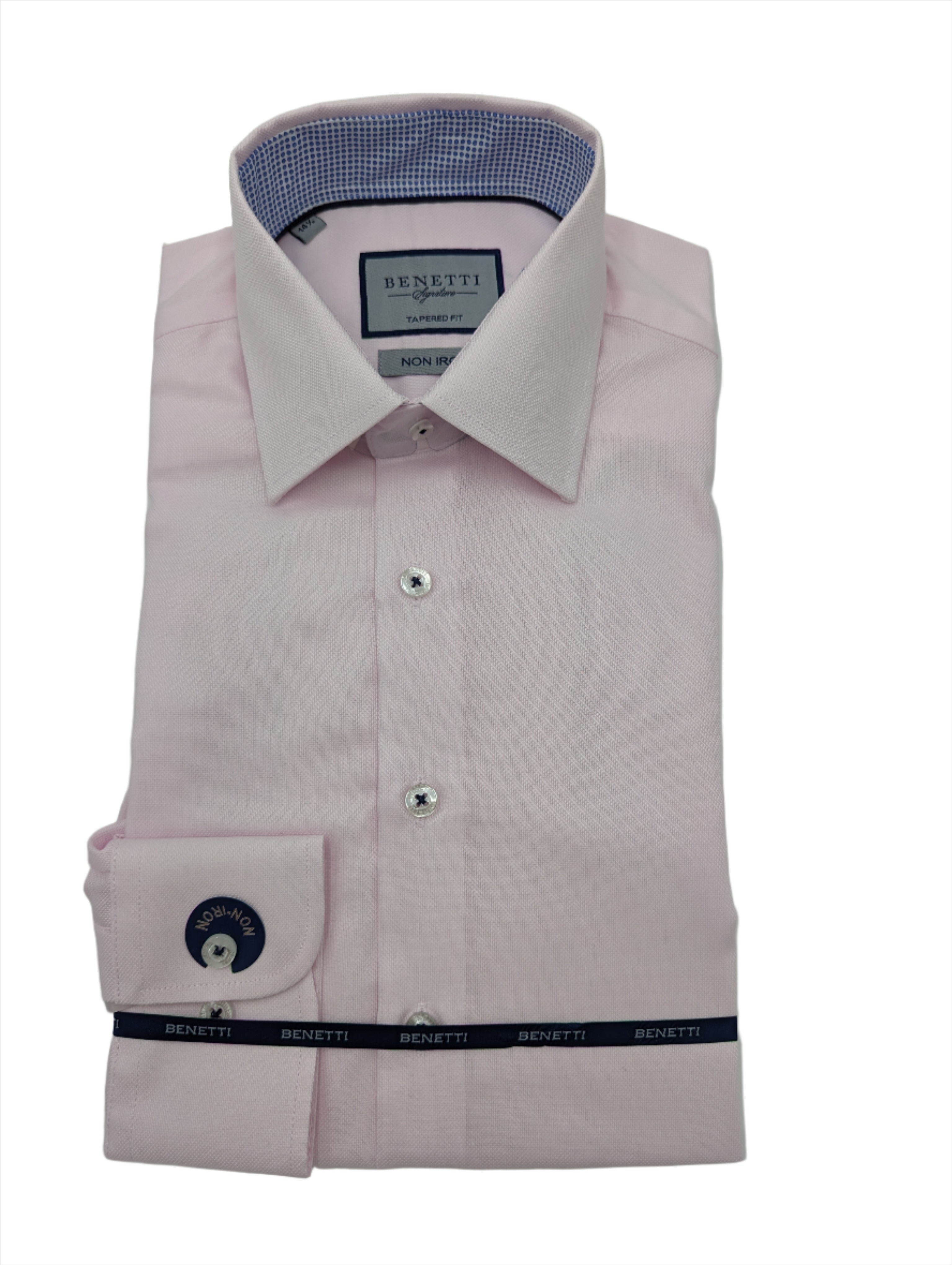 Brad Tapered Fit Pink Shirt